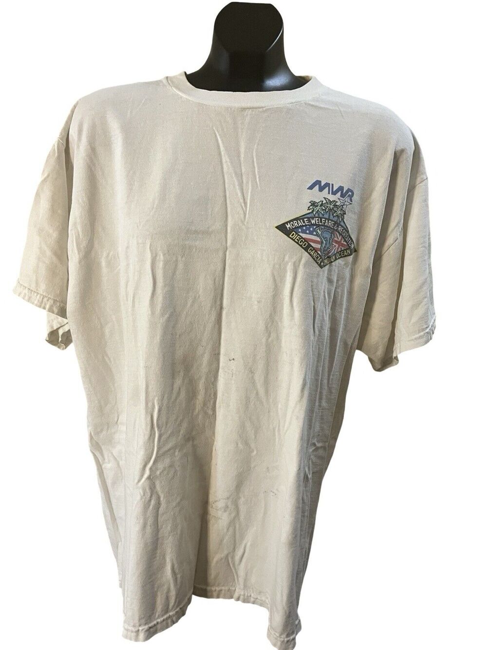 Vintage 2000 MWR Captain’s Cup Off-Road Bike Race T-Shirt – Size XL